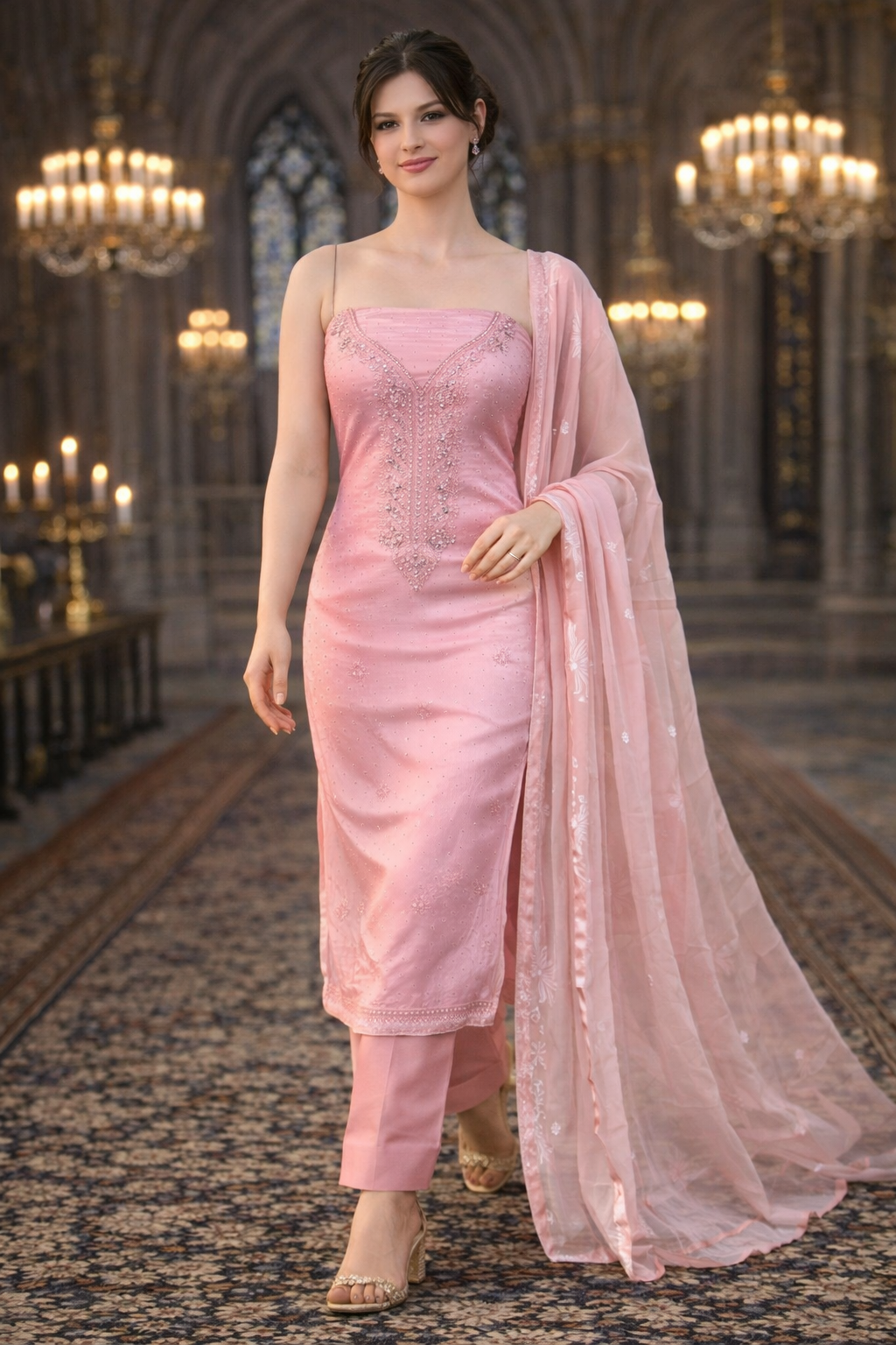 Zam Cotton Gulbahar Suit