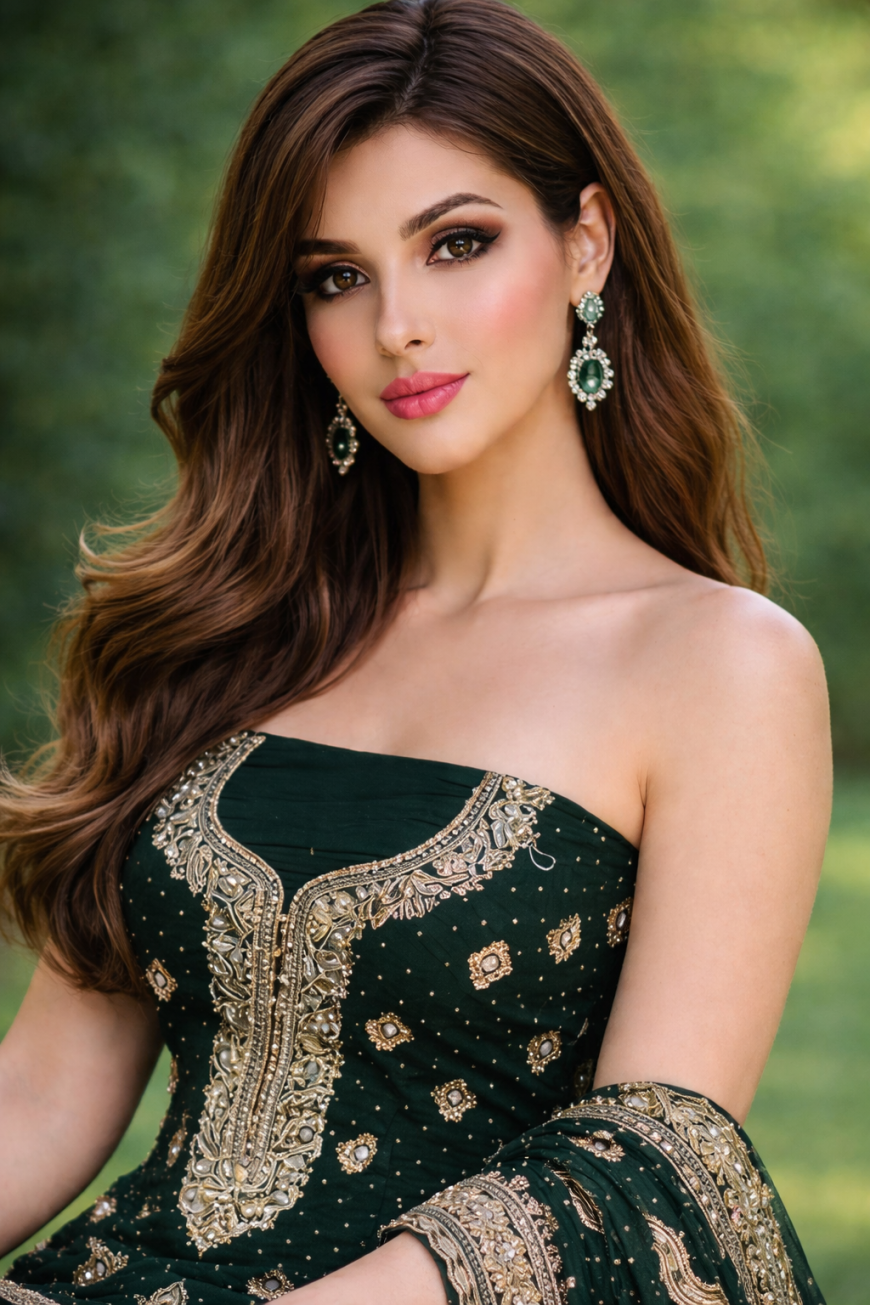 Imperial Evergreen Handcrafted Suit