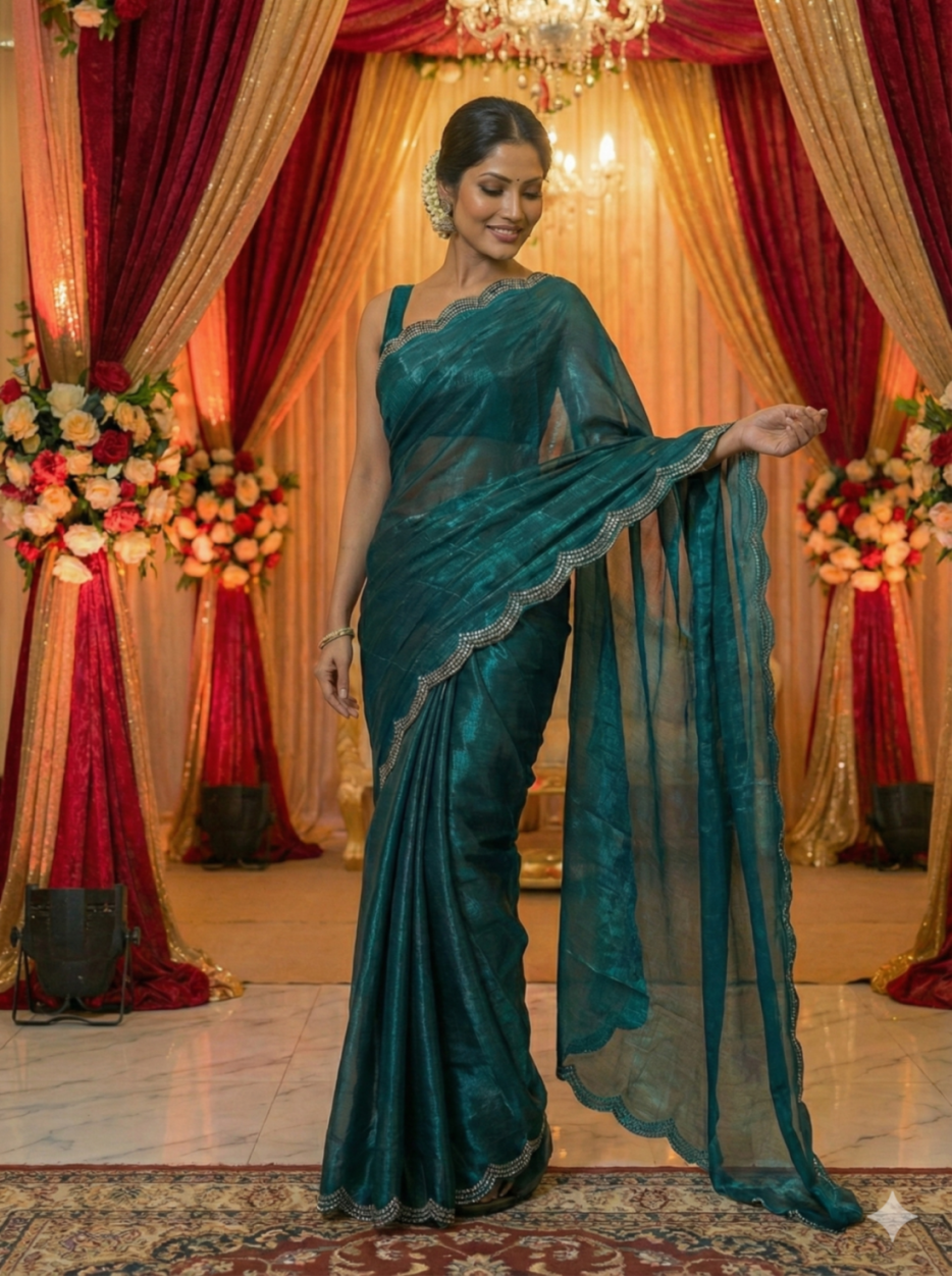 "The Peacock Scallop Edit"