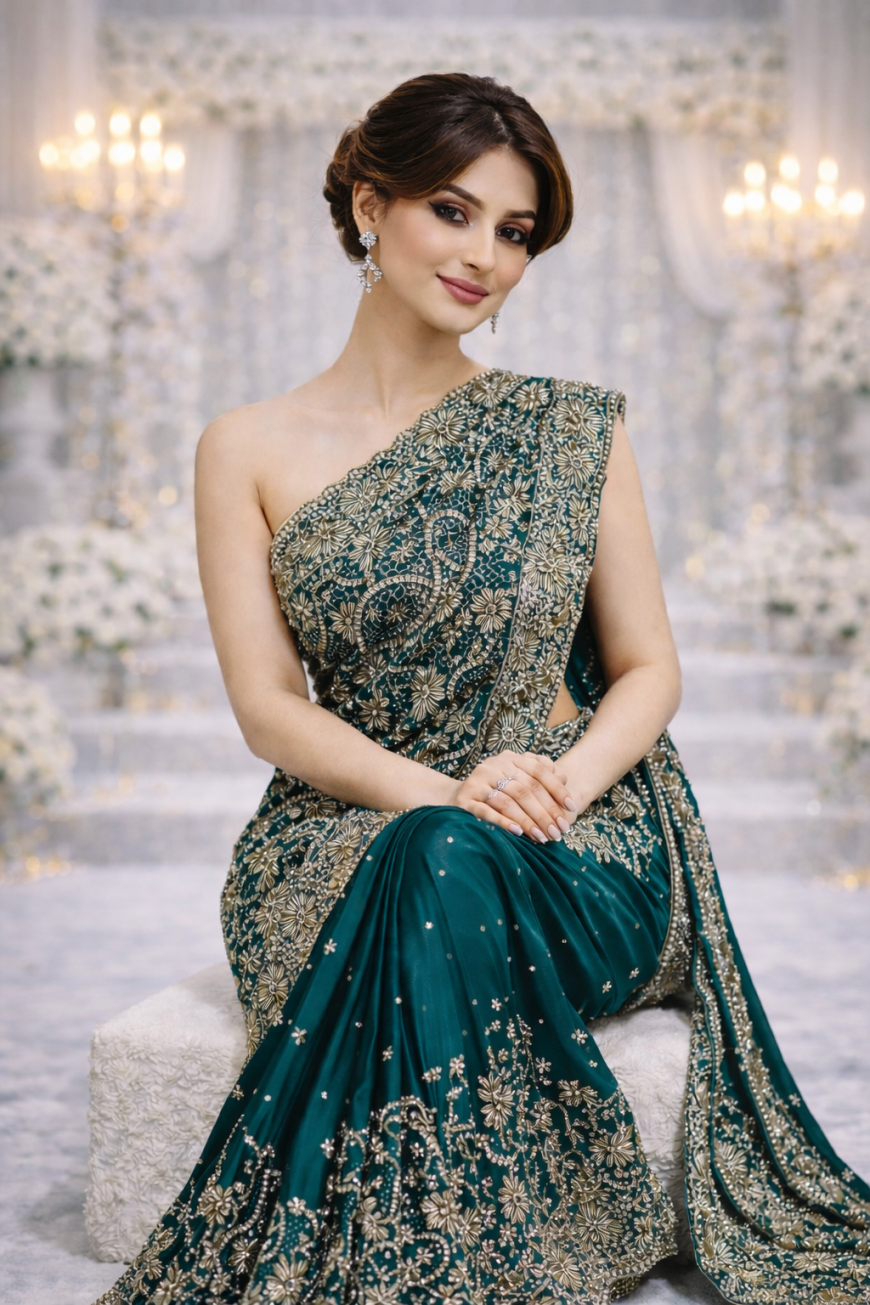 The Forest Queen Saree