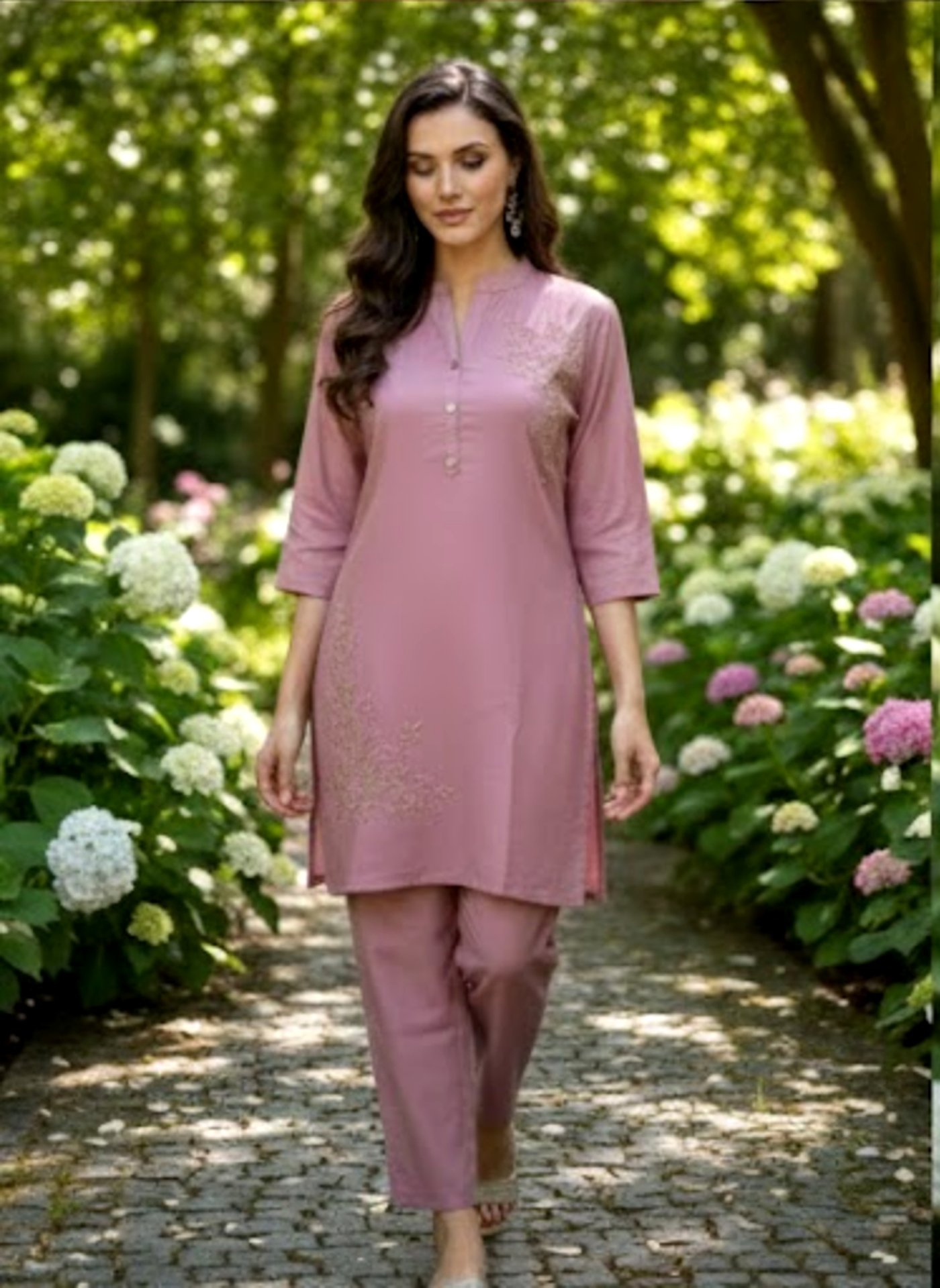 Heer Mauve Co-ord Set