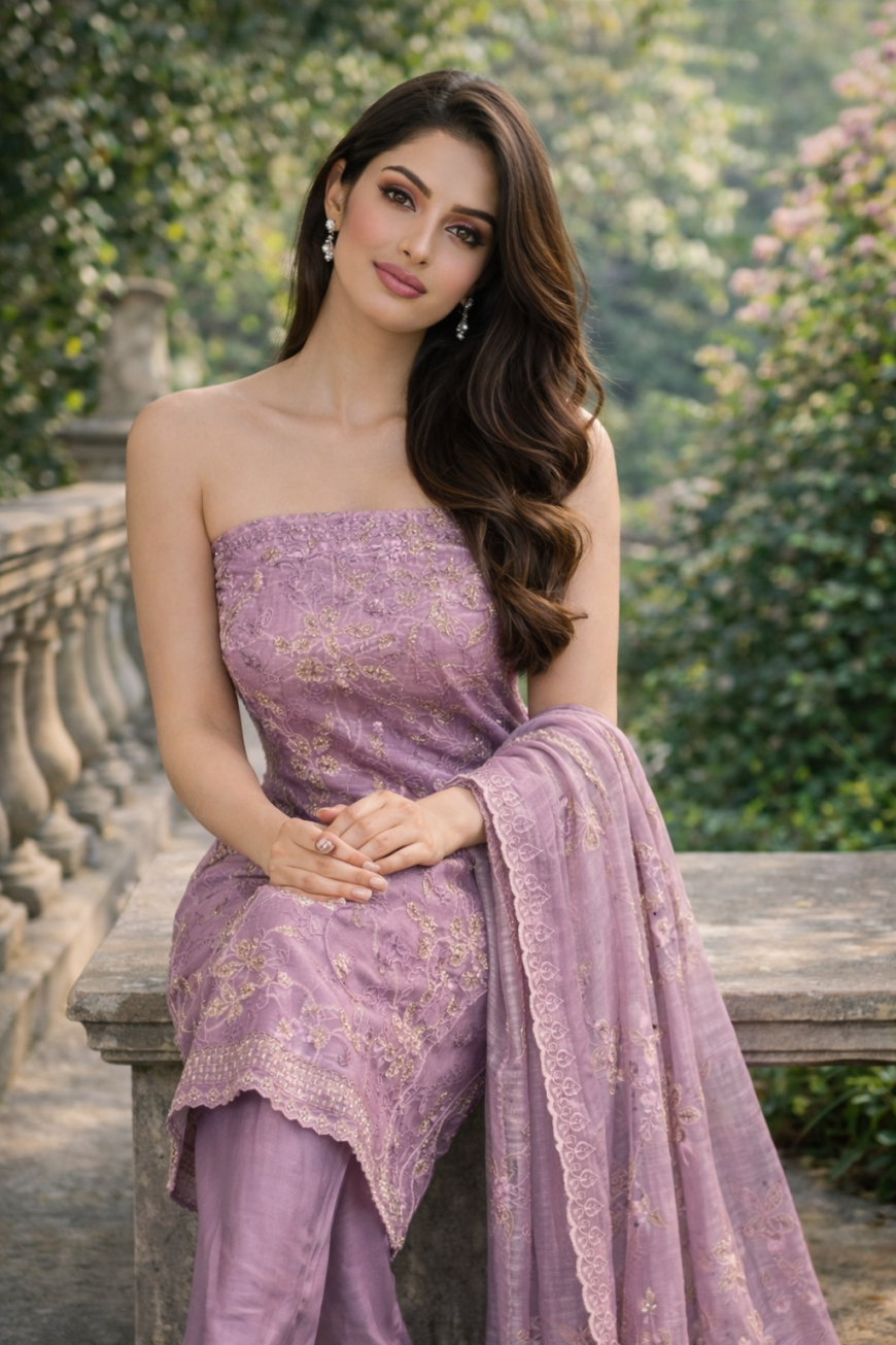 Karandi Meher Lilac Grace