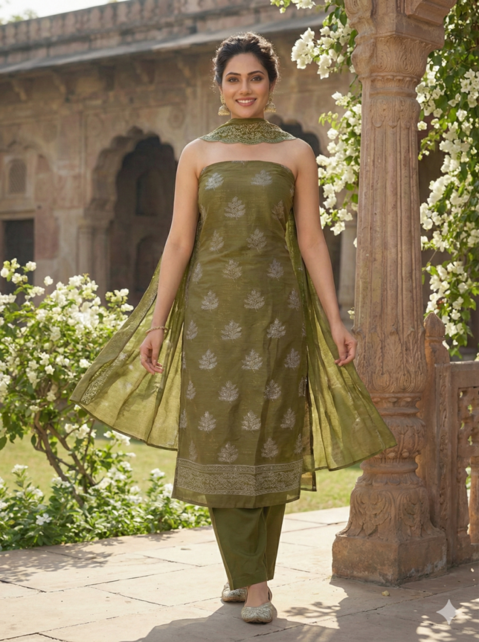 The Olive Leaf Suit.