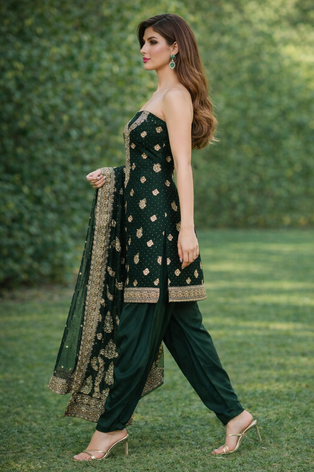 Imperial Evergreen Handcrafted Suit