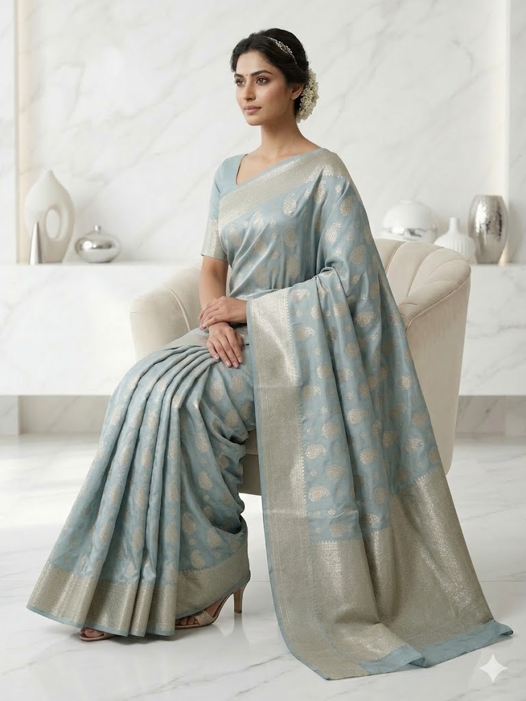 The Rajwadi Light Blue: