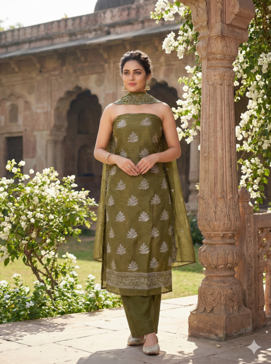 The Olive Leaf Suit.