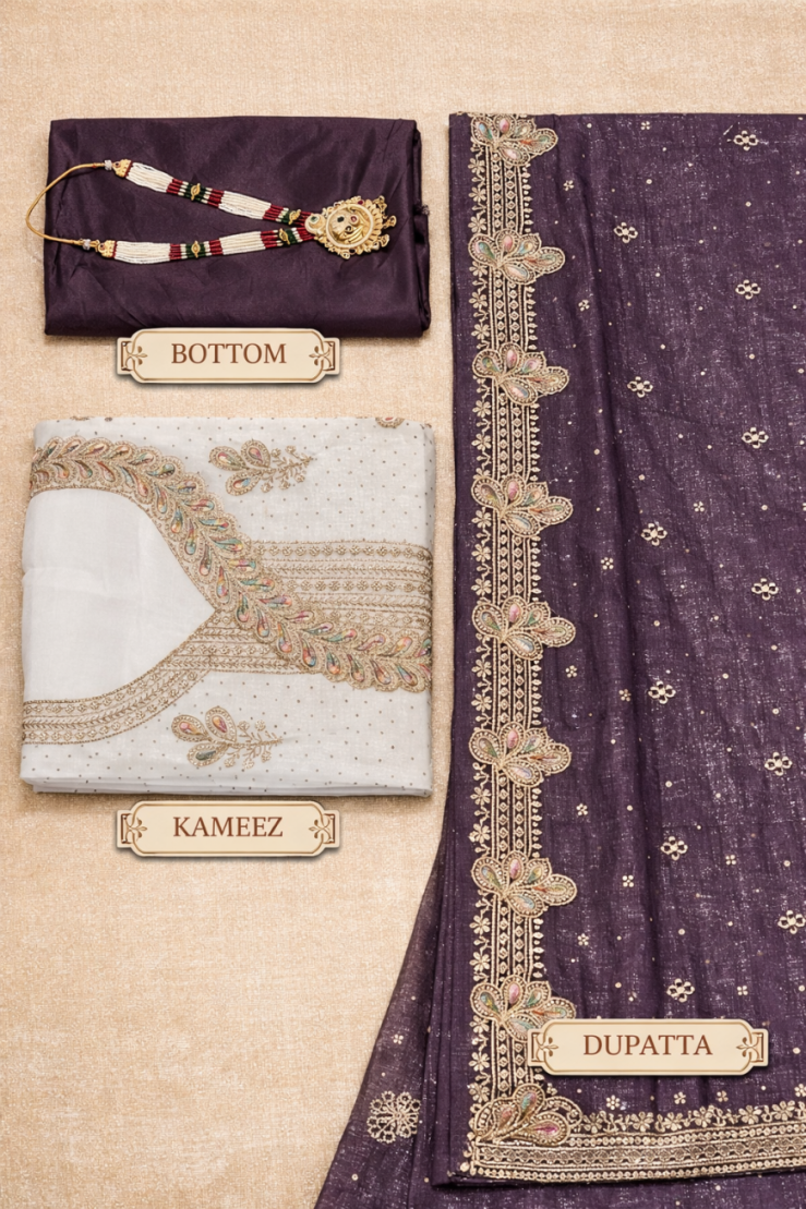 Fox Georgette Aura of Grace