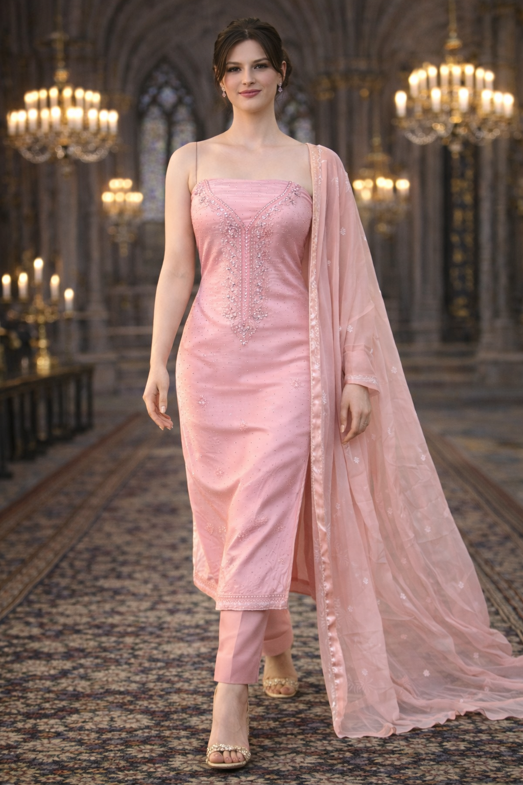 Zam Cotton Gulbahar Suit