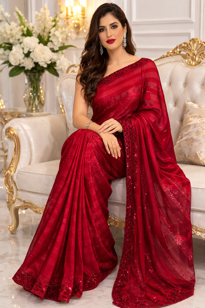 "The Crimson Stripe Royale"