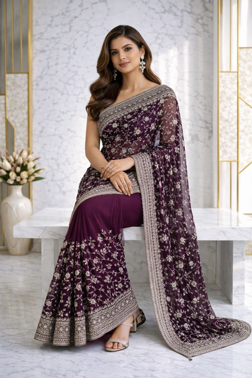 The Royal Malmal Saree