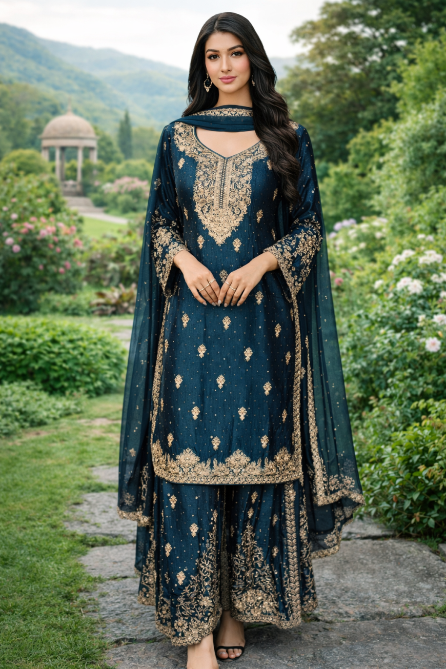 The Royal Teal Radiance
