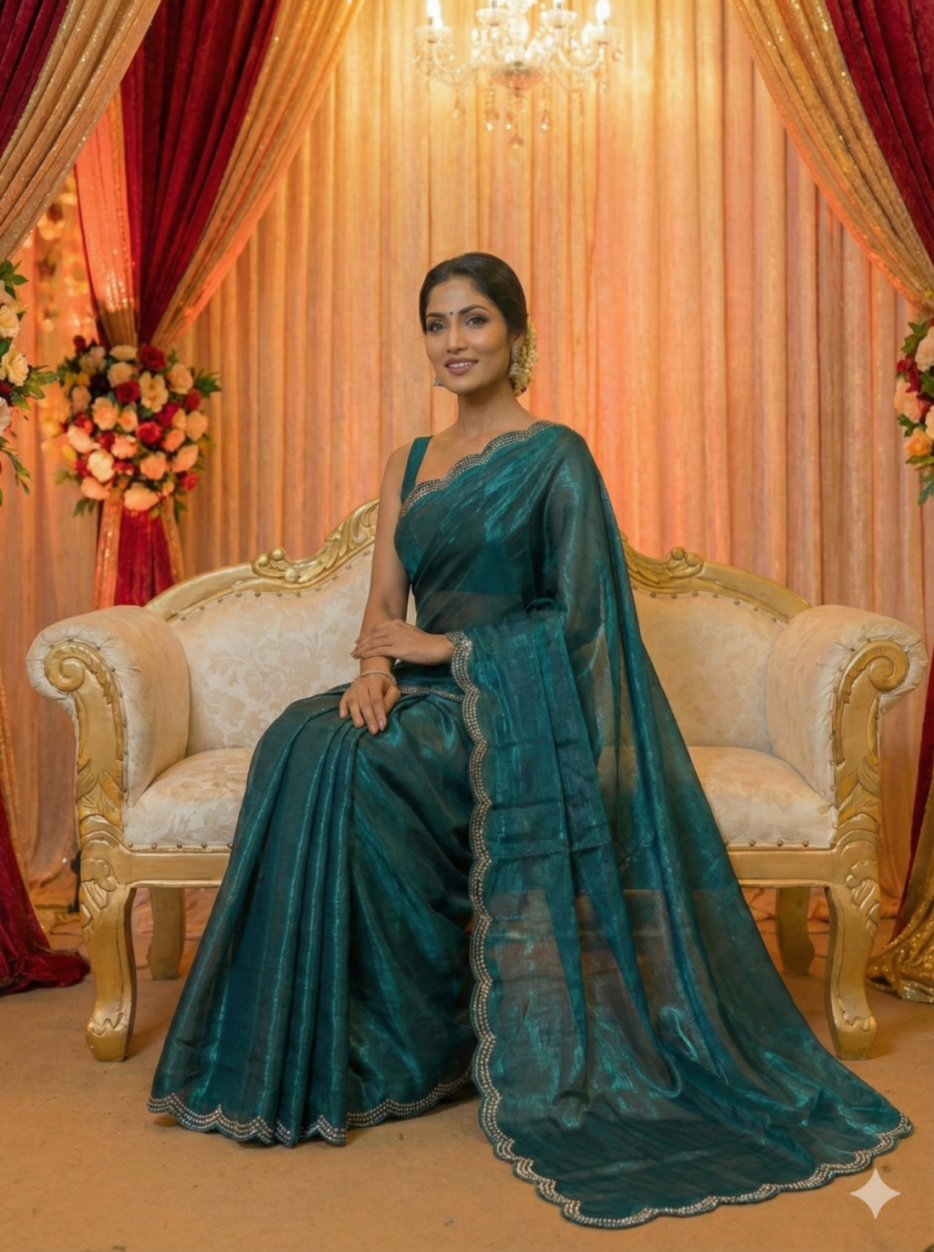 "The Peacock Scallop Edit"