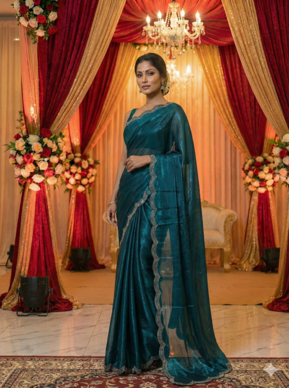 "The Peacock Scallop Edit"