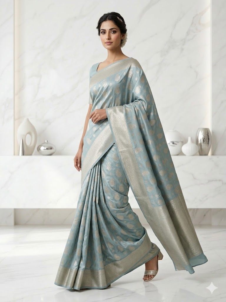 The Rajwadi Light Blue: