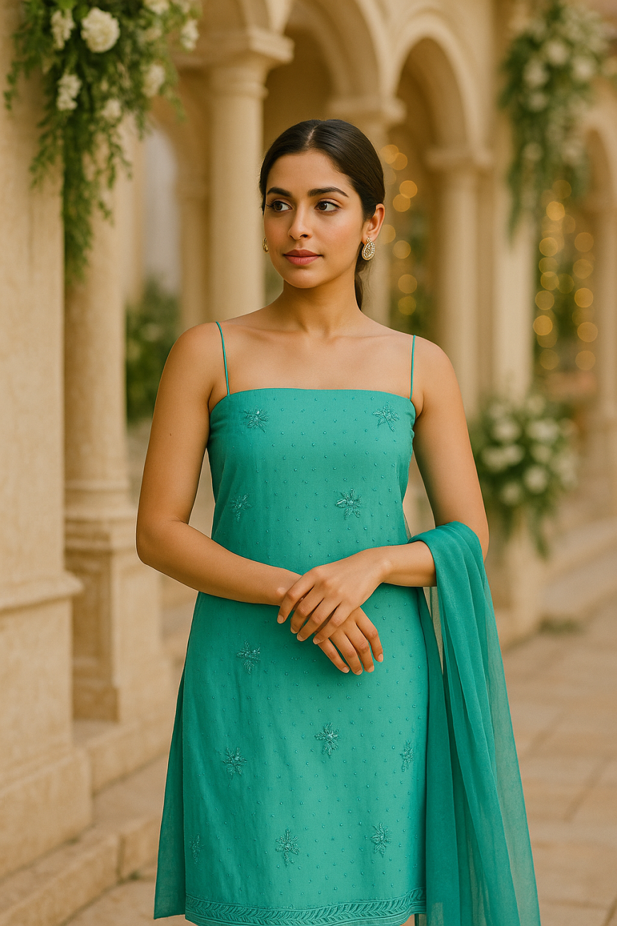 Opaline Grace – Festive Wear Suit