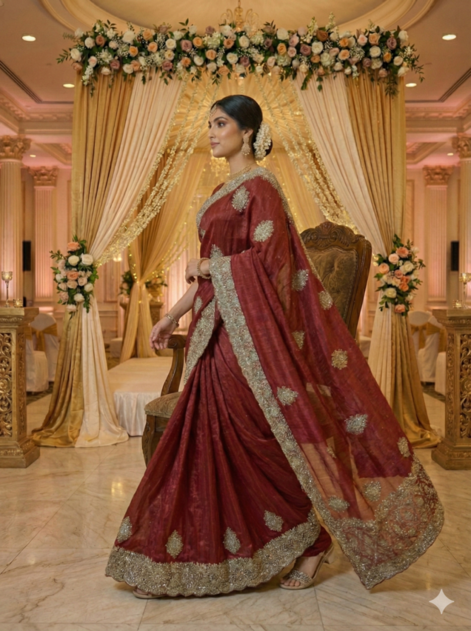 Bridal Glow Maroon Edit