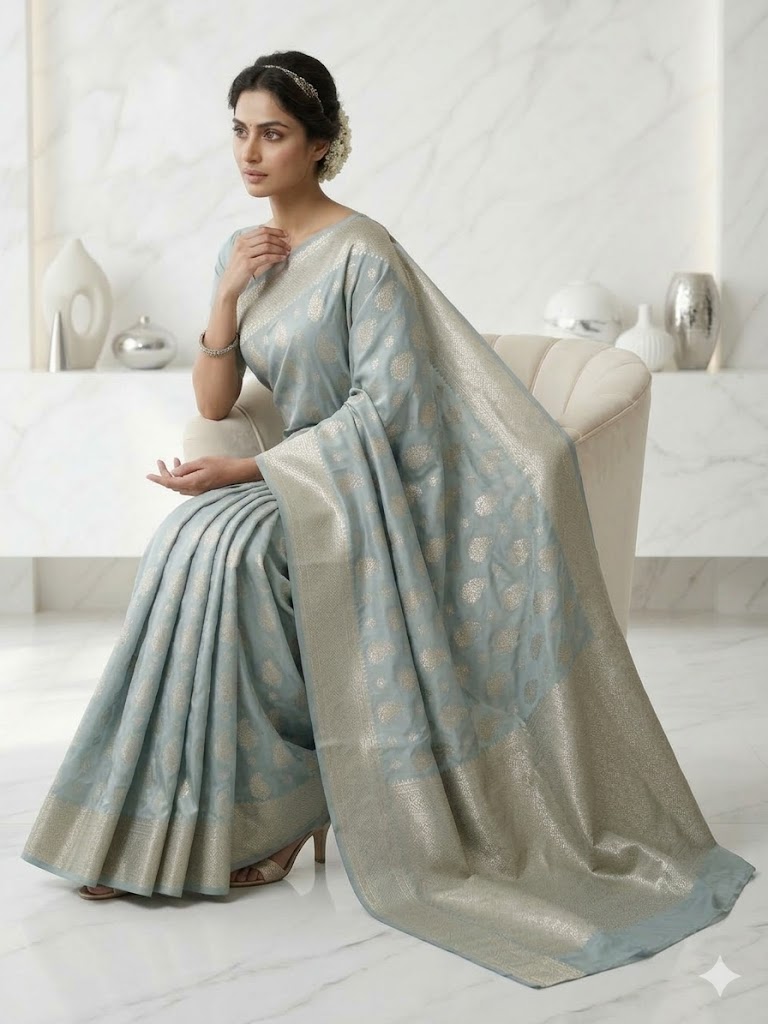 The Rajwadi Light Blue: