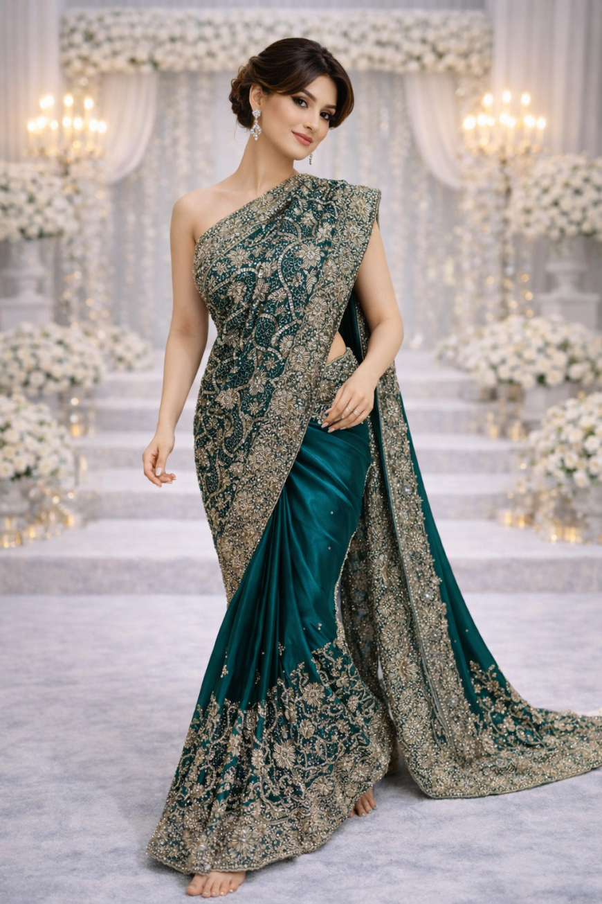 The Forest Queen Saree