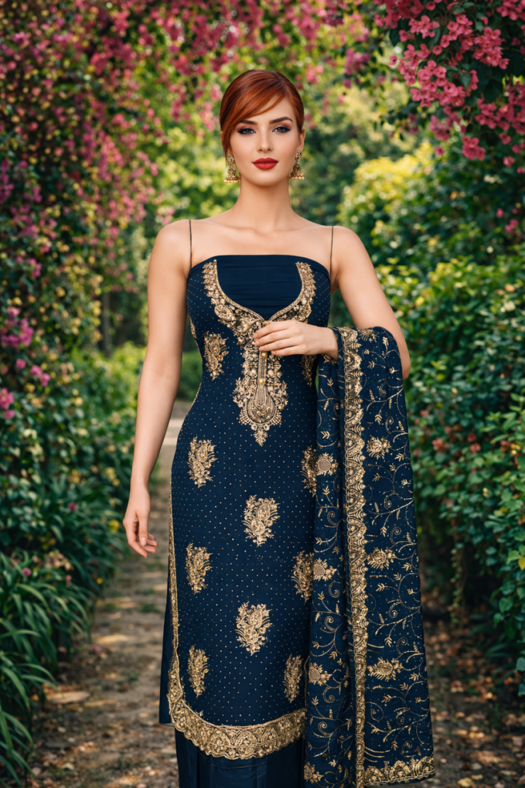 "The Ethereal Gilded Bloom"