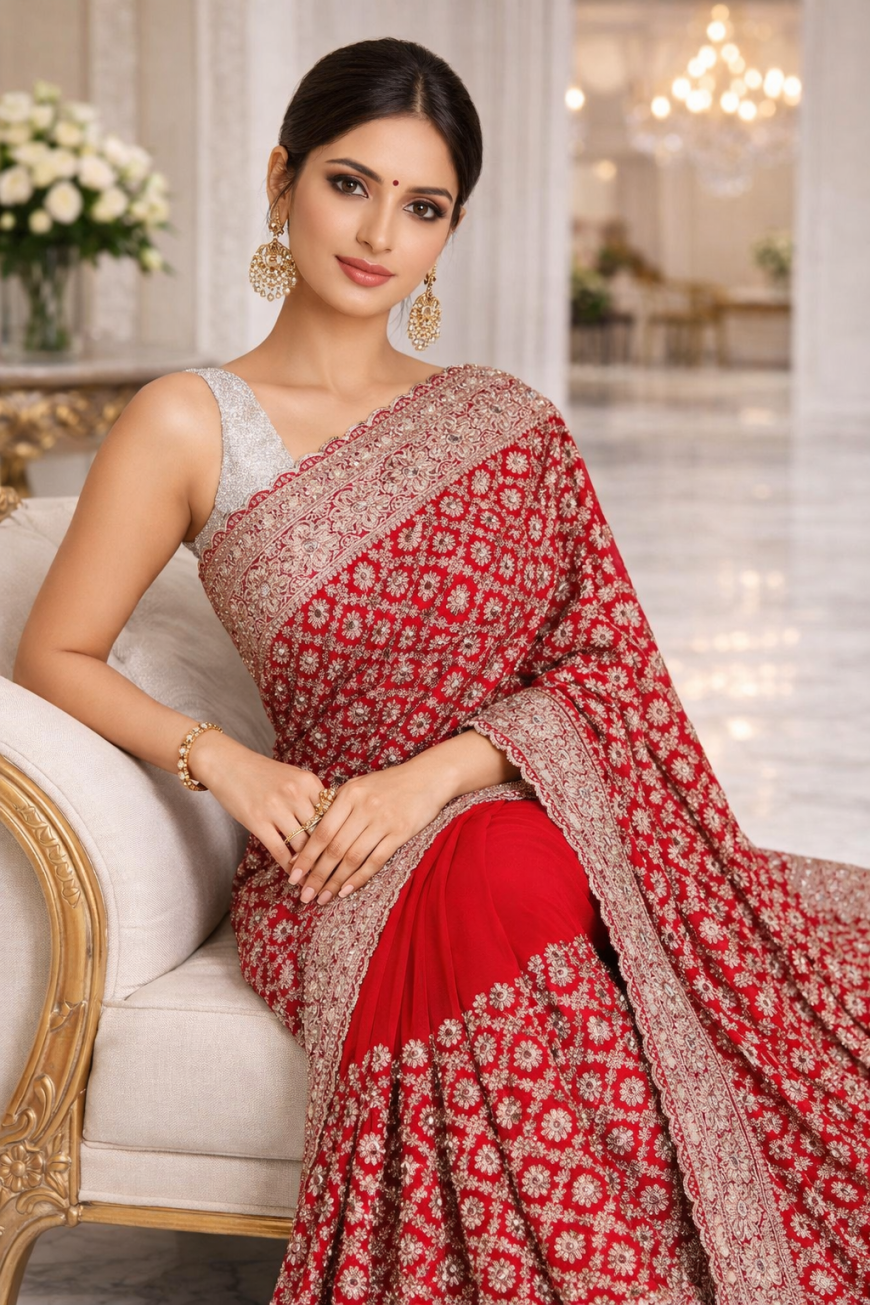 The Royal Suhaag Saree