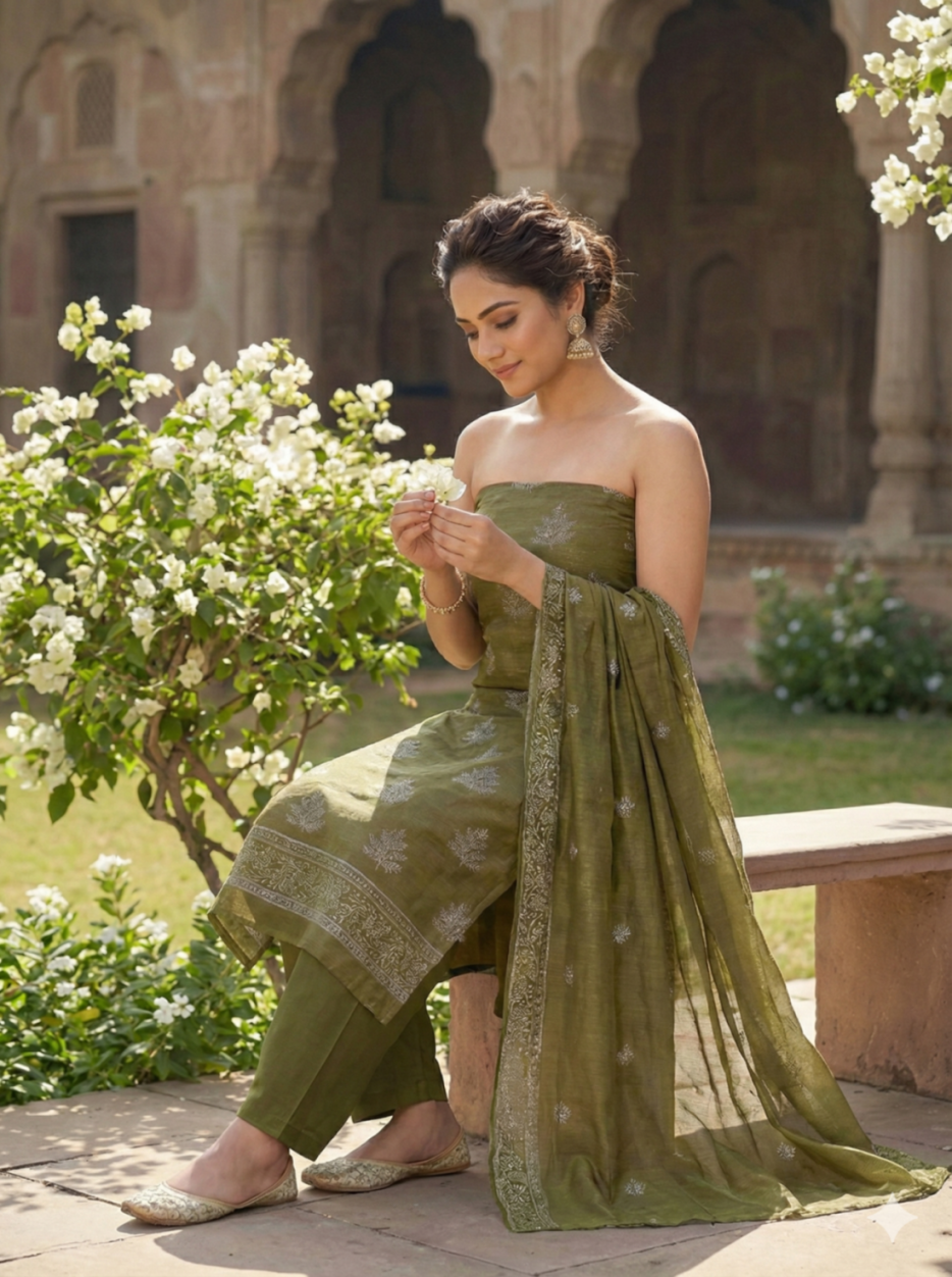 The Olive Leaf Suit.