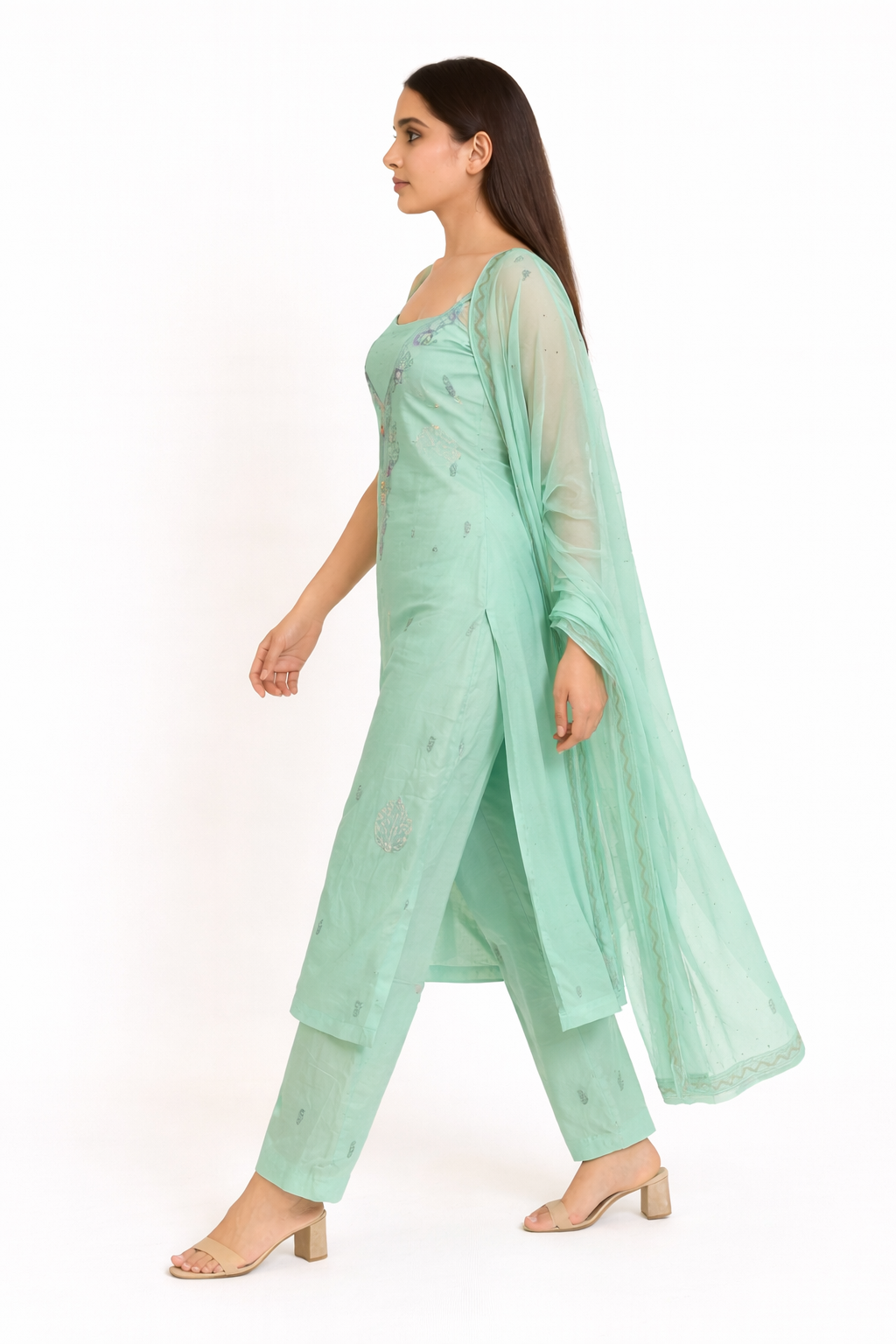 "Seafoam Serenity Unstitched Set"