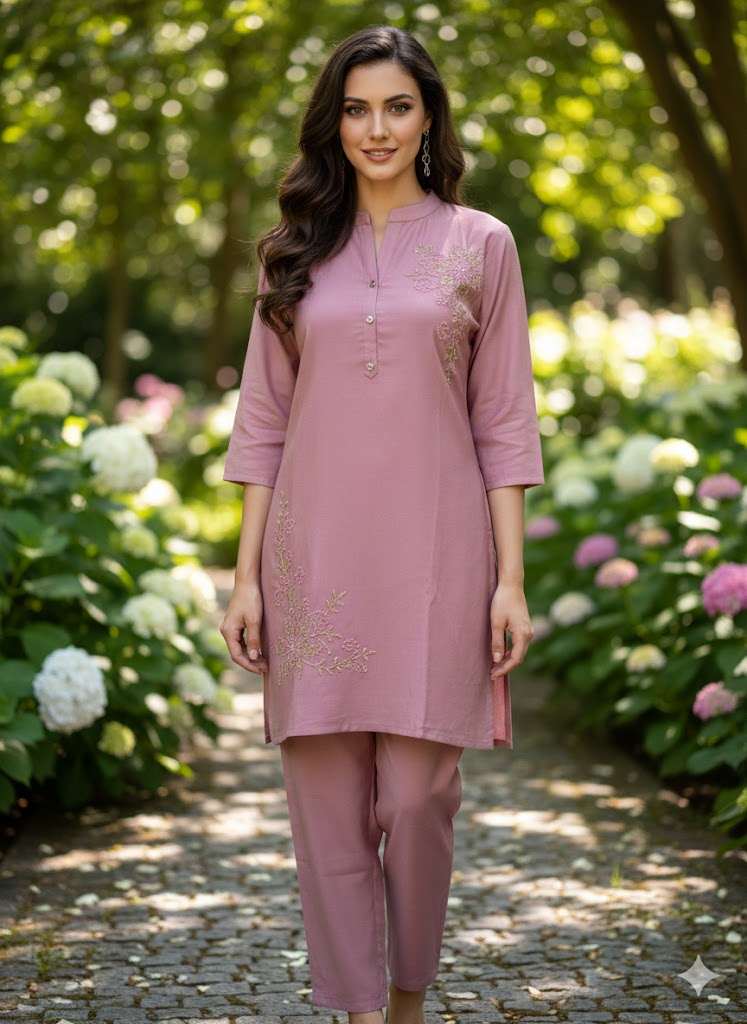 Heer Mauve Co-ord Set