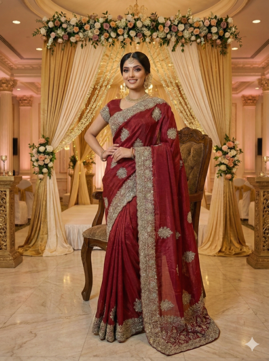 Bridal Glow Maroon Edit