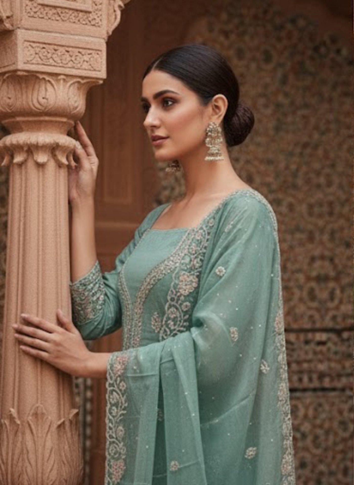 Chiffon Noor Mahal Elegance