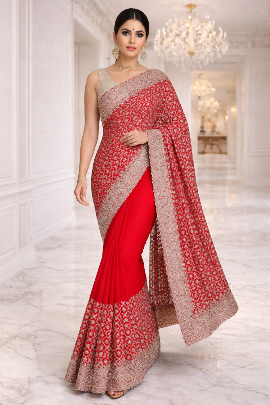 The Royal Suhaag Saree