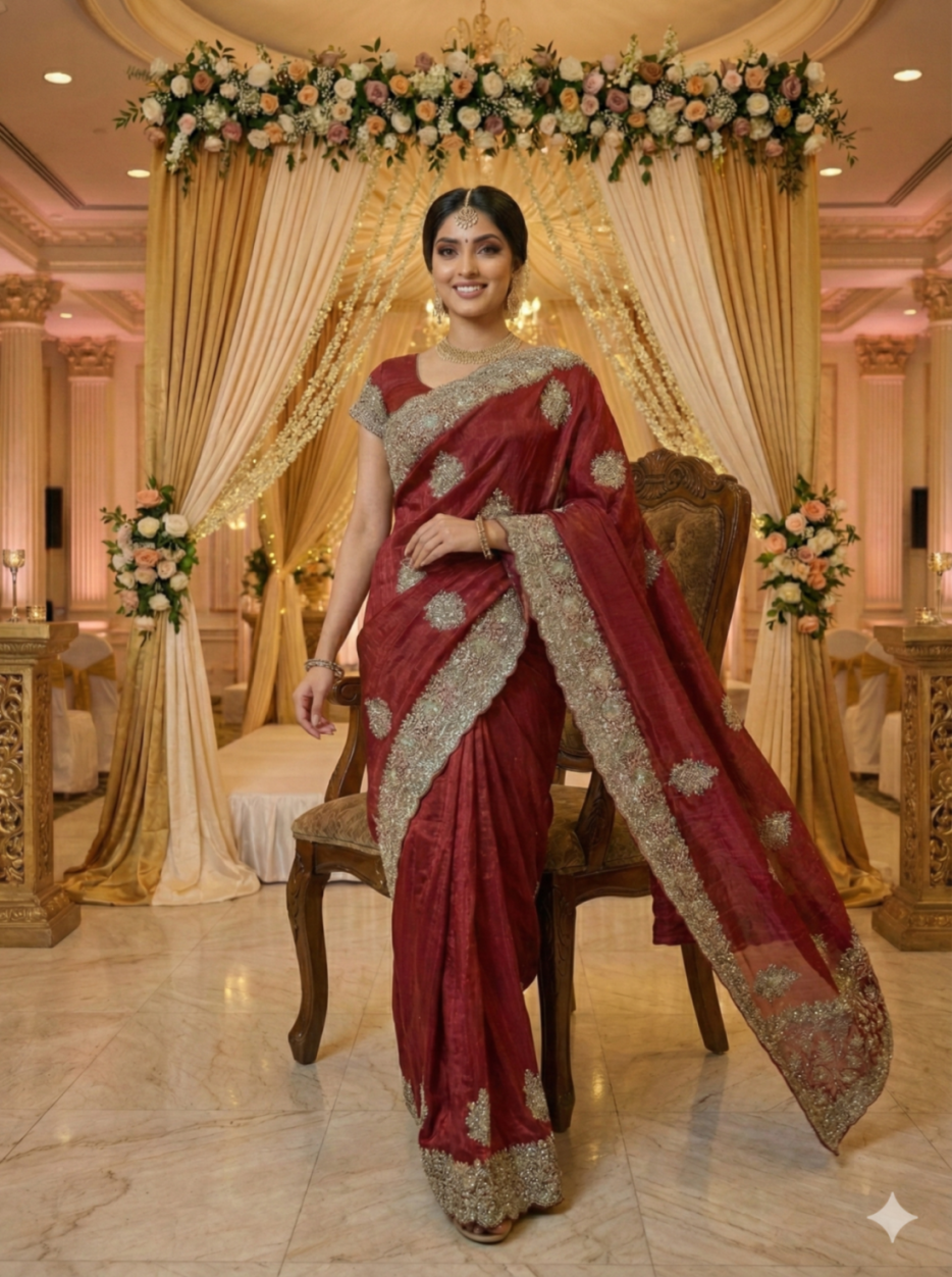 Bridal Glow Maroon Edit