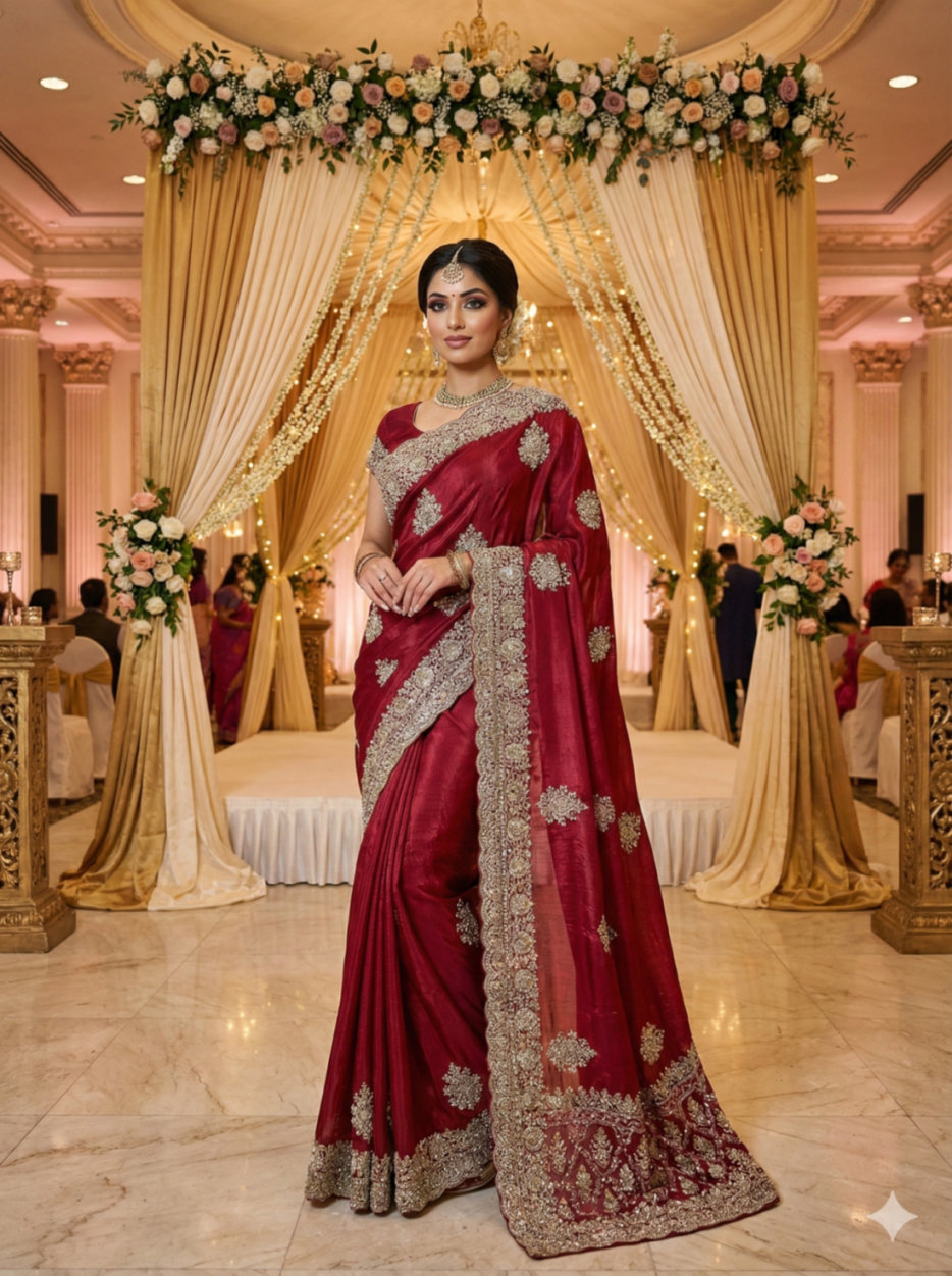 Bridal Glow Maroon Edit