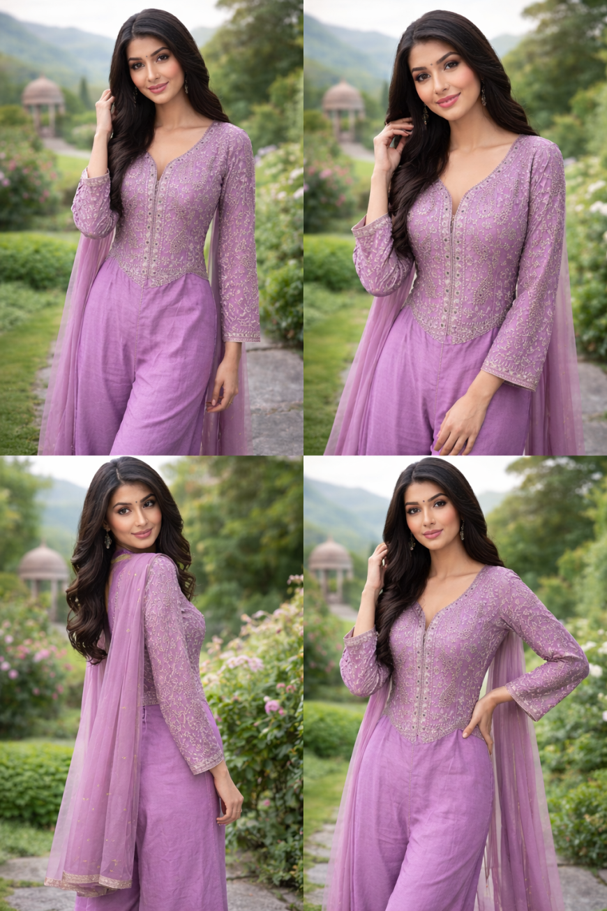 The Lavender Palazzo Luxe: