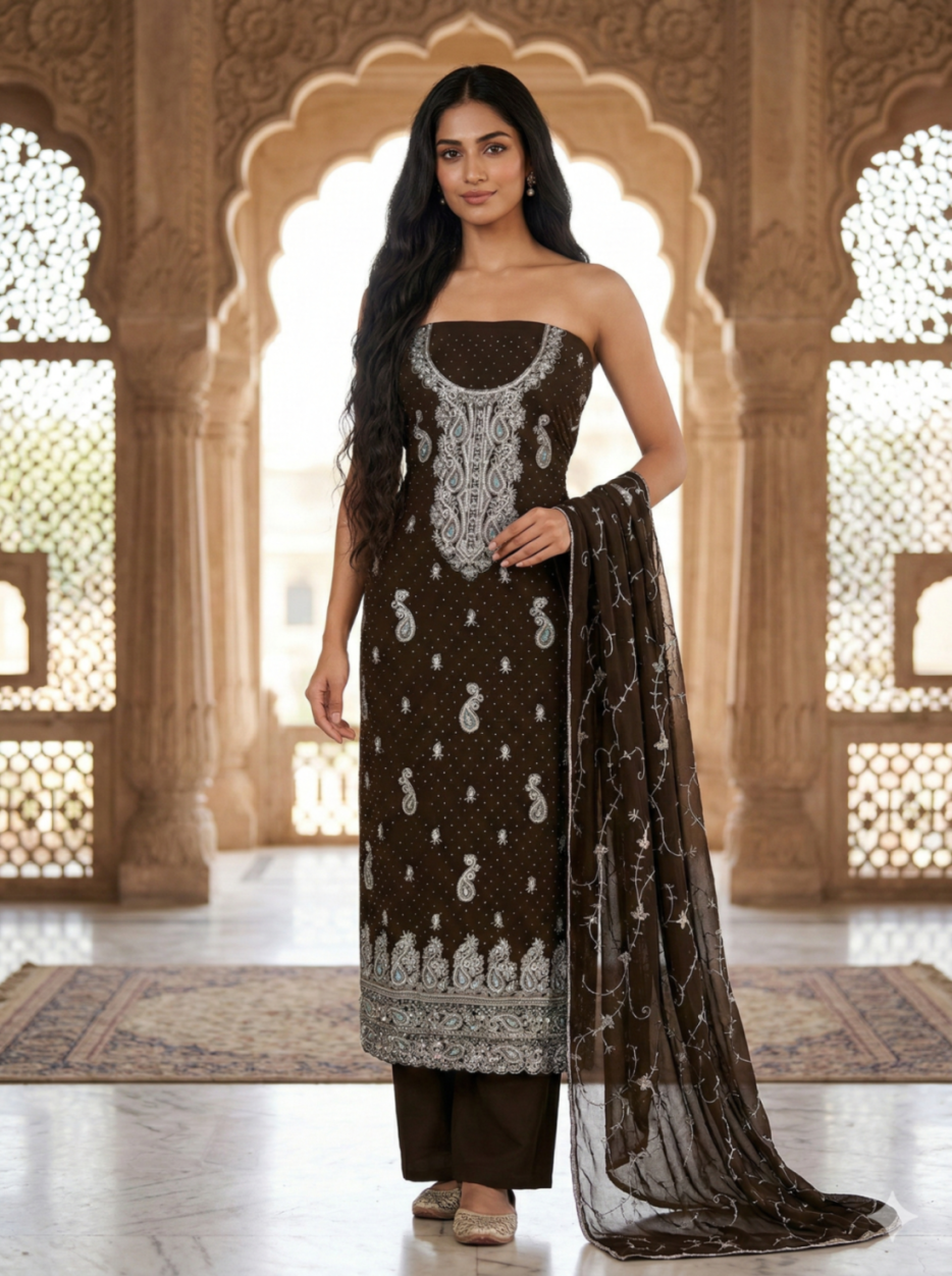 Bamber Fox Aurelia Mocha Royale