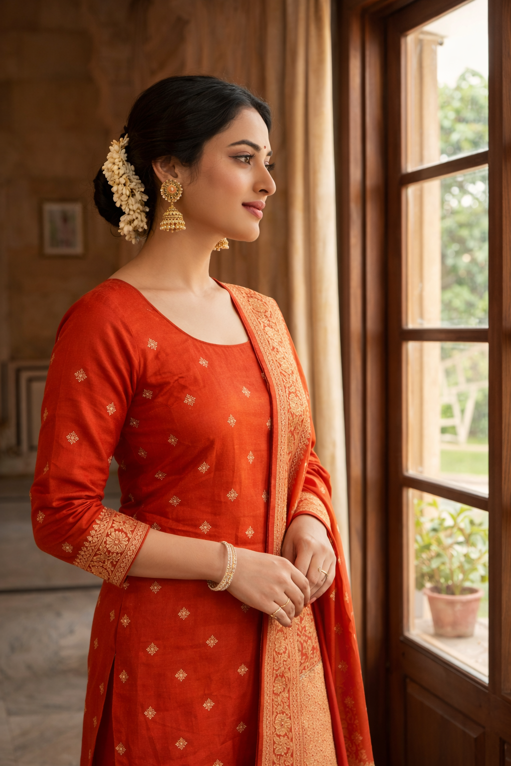 "The Majestic Haveli Muse"