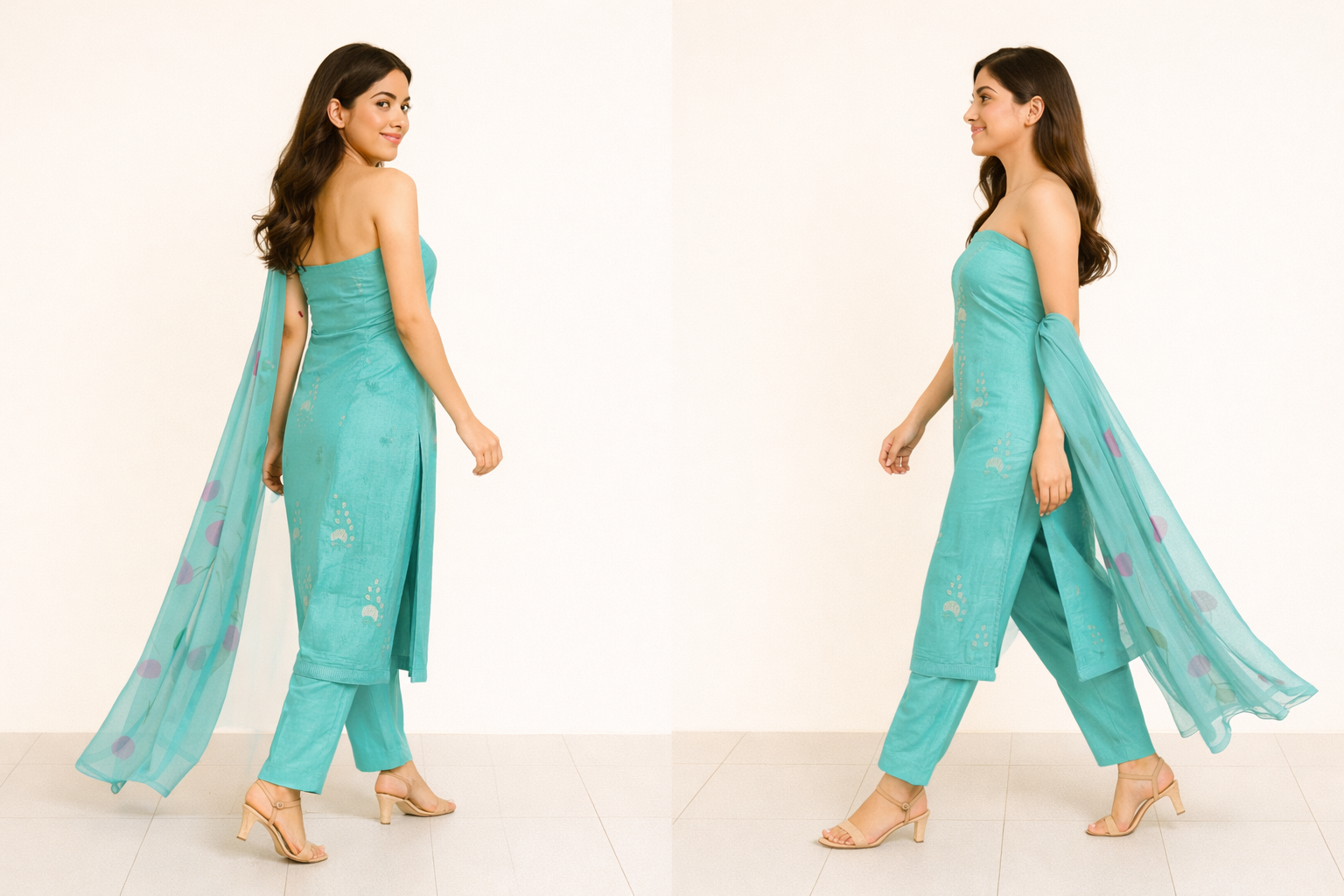 Blush Blossom Unstitched Set"