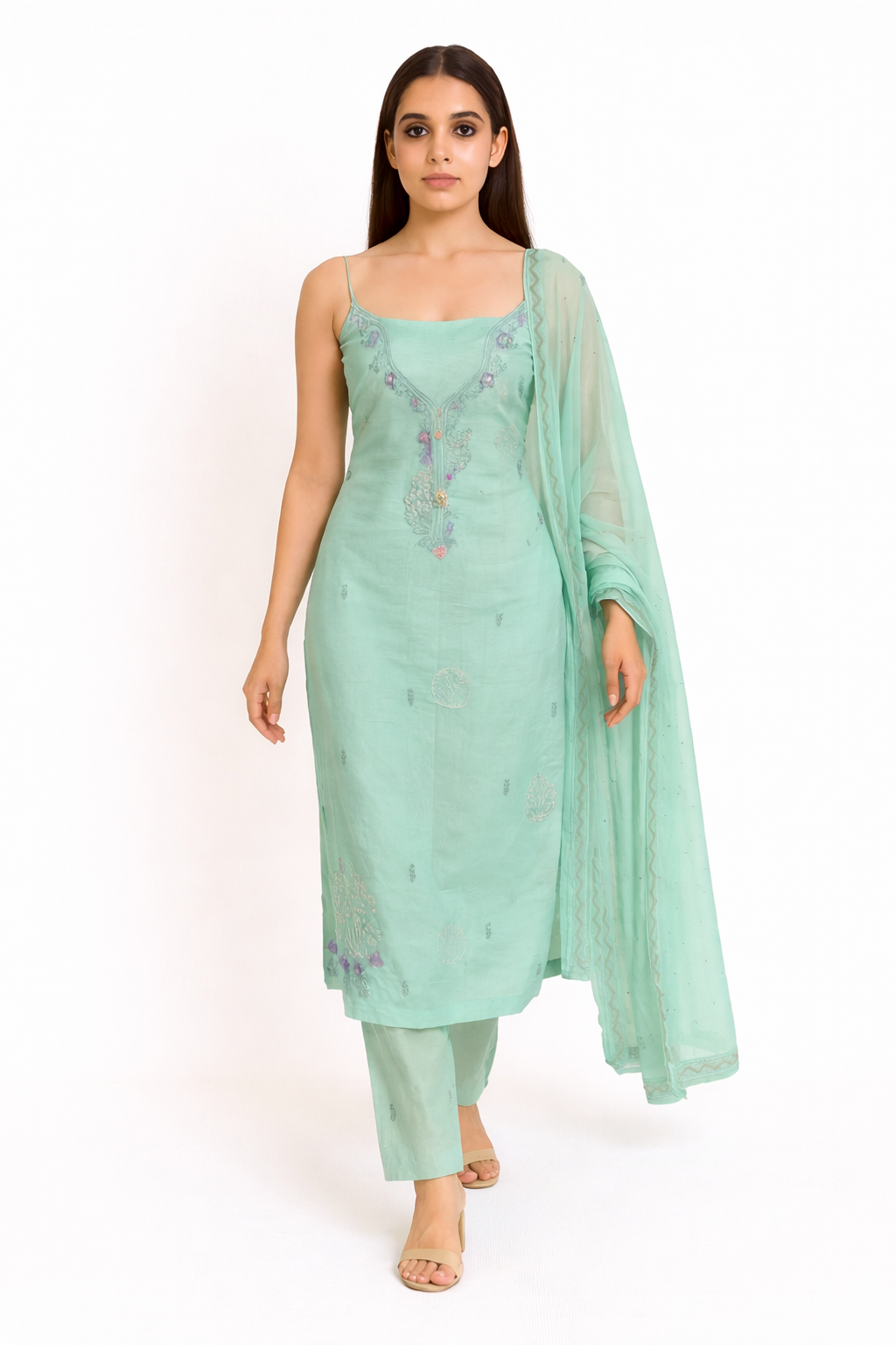 "Seafoam Serenity Unstitched Set"