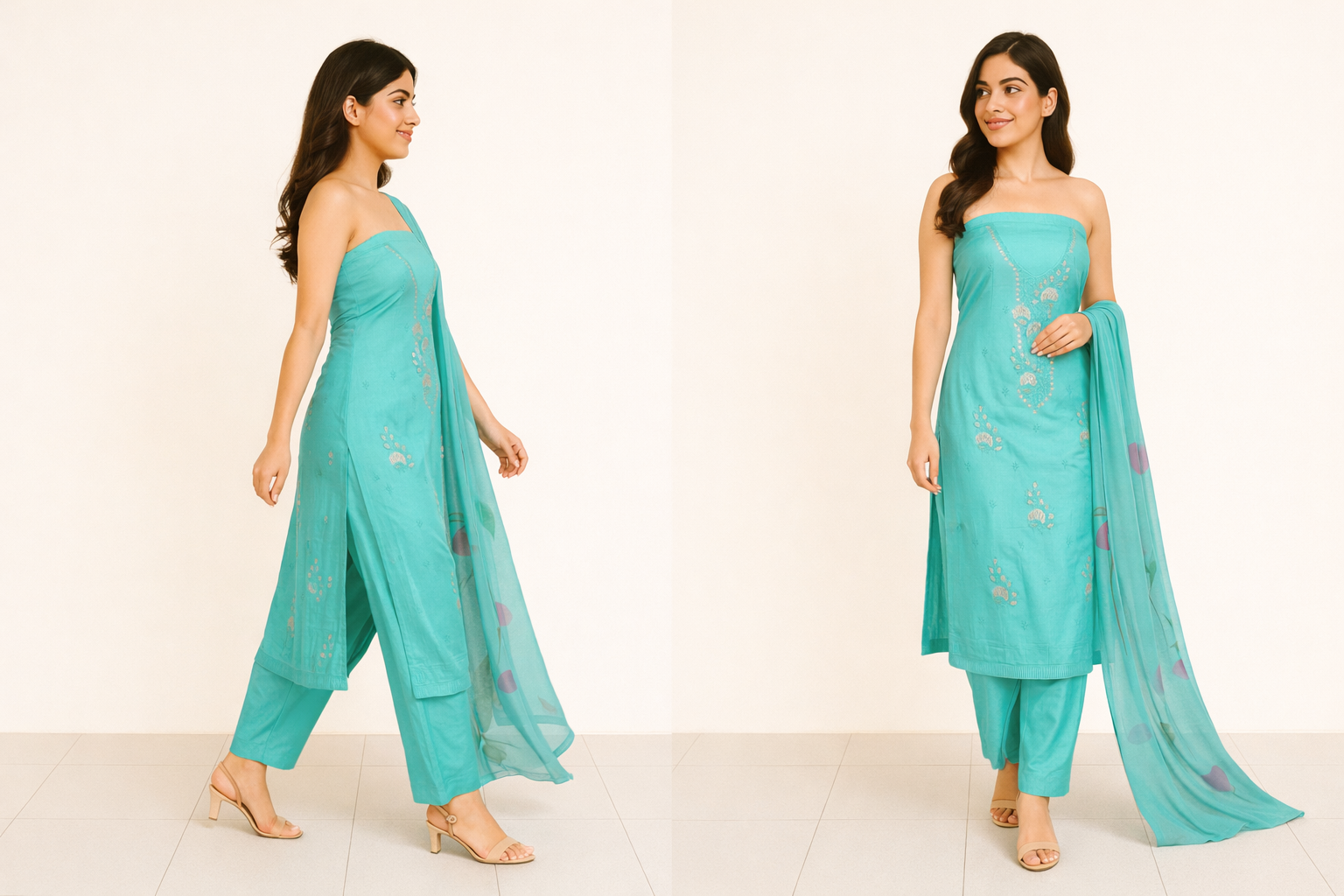 Blush Blossom Unstitched Set"